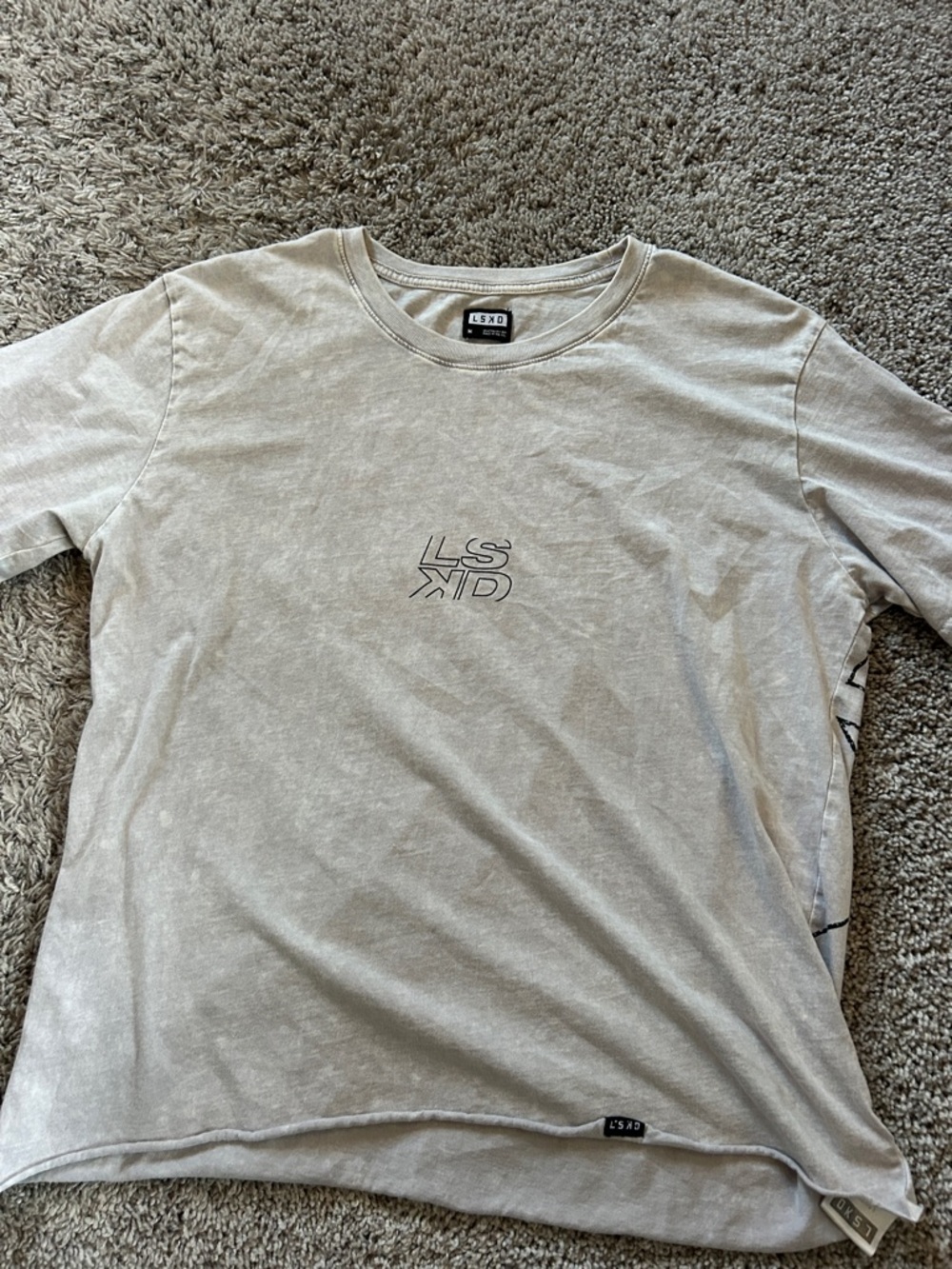 Woman’s Light Gray Logo T-Shirt